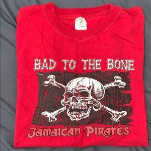 Tropix Mens Graphic Tee Bad to the Bone